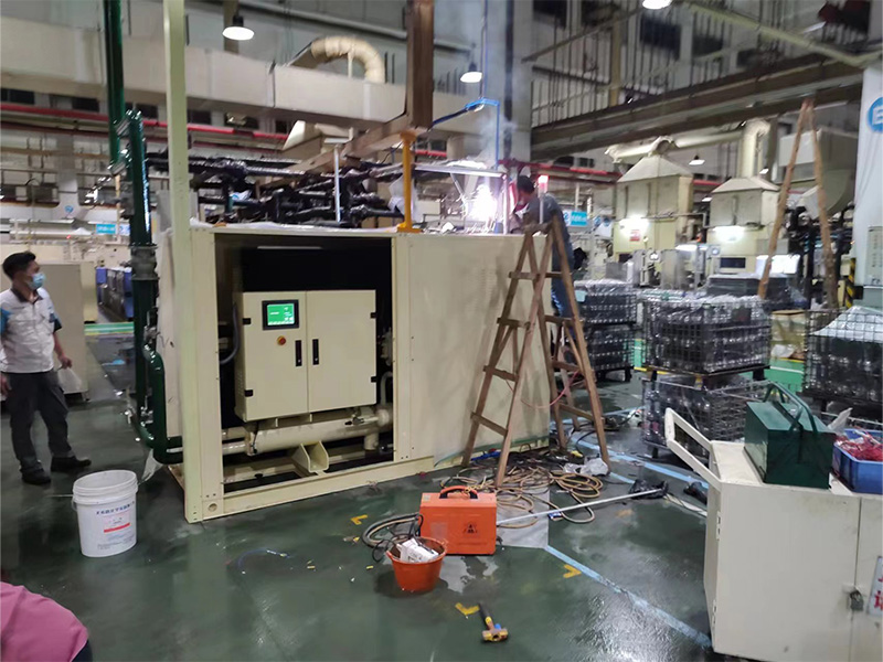 广州恩梯恩裕隆传动系统水冷涡旋冷水机组项目