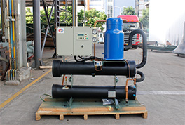 水产养殖配备水源热泵机组，冬暖夏凉