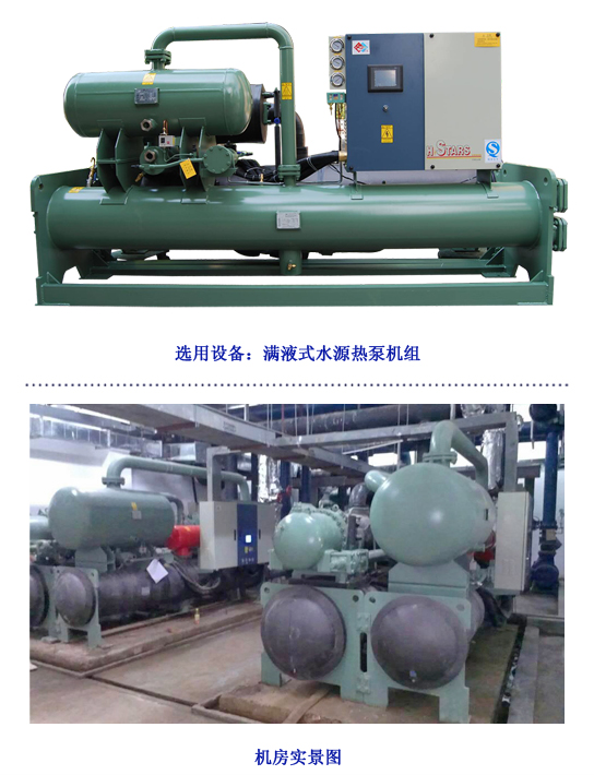 上河国际酒店选用宏星冷水机组水源热泵系统